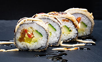 Produktbild Vegan Hot Sushi Futomaki